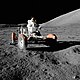 Le rover lunaire d'Apollo 17