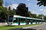 Tramway T3A à Cité Universitaire