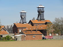 La fosse Delloye, fermée en 1971, est devenue en 1983 le Centre historique minier de Lewarde.