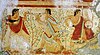Peinture étrusque en Italie