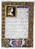 Portrait de Matthias Corvin par Ambrogio de Predis