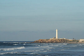 Vue du phare d'El Hank.
