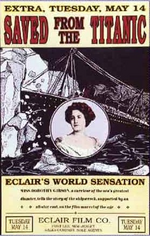 Affiche de Saved from the Titanic (1912)